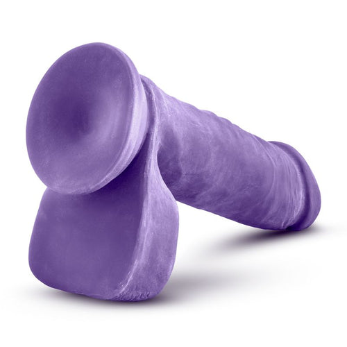 Au Naturel Bold Hero 8in Dildo Purple - Hush Store Sydney 