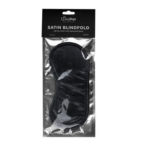 Black Satin Eye Mask - Hush Store Sydney 