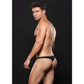 Microfibre Low Rise Zip Thong Black - Hush Store Sydney 