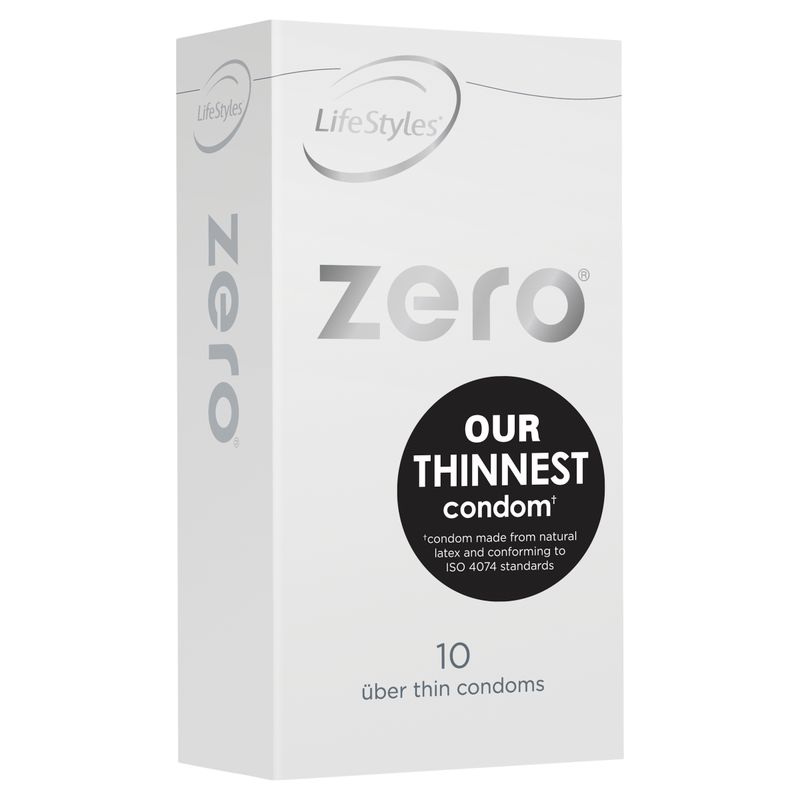LifeStyles Zero 10 Condoms - Hush Store Sydney 