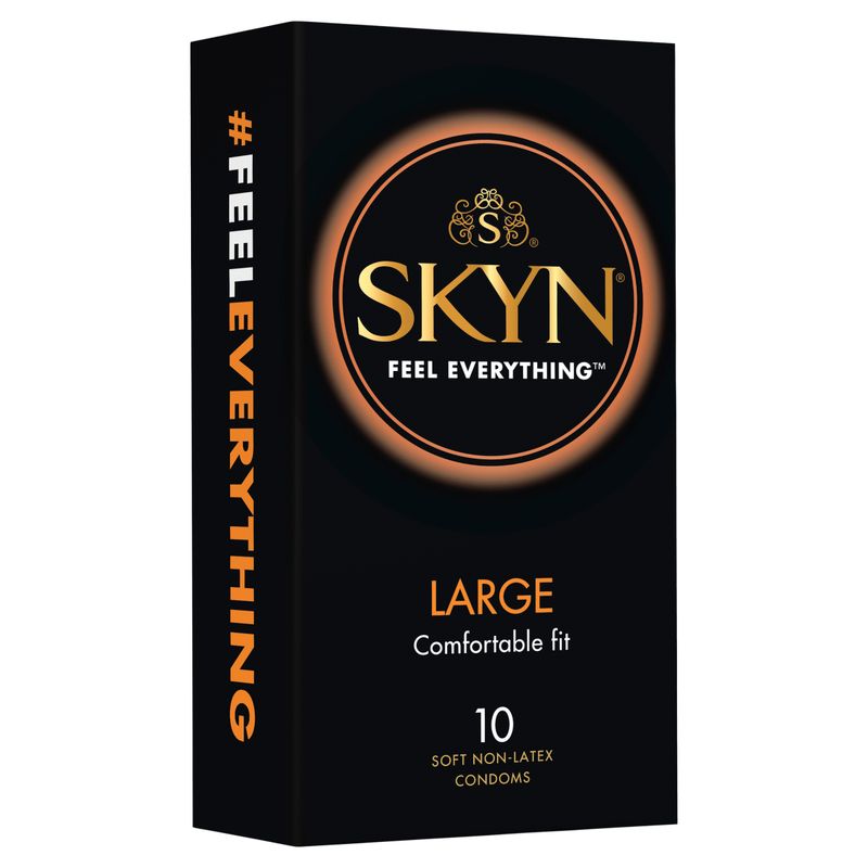 SKYN Large Condoms 10 Pc - Hush Store Sydney 