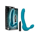 Temptasia Luna Strapless Silicone Dildo Teal - Hush Store Sydney 