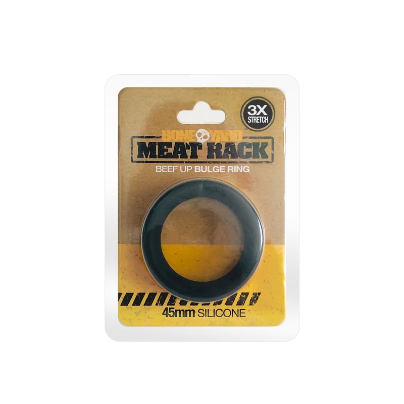 Meat Rack Cock Ring Black - Hush Store Sydney 