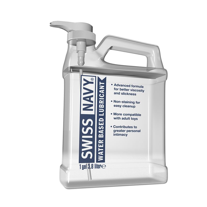 Swiss Navy Water Based Lubricant 1gal/3.8L - Hush Store Sydney 