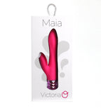 Maia Victoria - Pink 15.2 cm USB Rechargeable Rabbit Vibrator