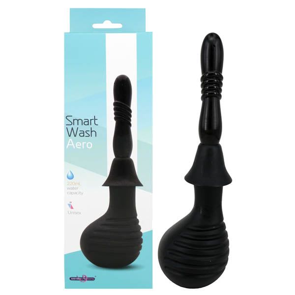 Smart Wash - Aero - Black Unisex Douche - 220 ml Capacity - Hush Store Sydney 