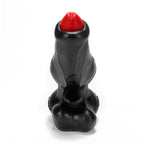 Woof Hollow Plug w Stopper Black Red