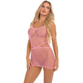 Roll Up Net Mini Dress - Hush Store Sydney 