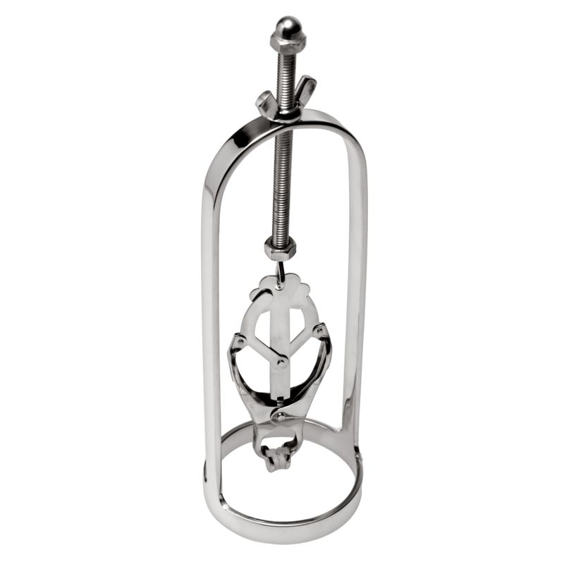 Stainless Steel Clover Clamp Nipple Stretcher - Hush Store Sydney 