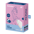 Satisfyer Love Triangle White - Hush Store Sydney 
