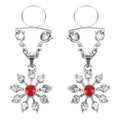 Ruby and Diamond Star Nipple Jewellery - Hush Store Sydney 