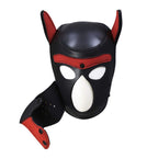 Puppy Play Mask Red