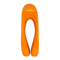 Satisfyer Candy Cane Finger Vibe Orange - Hush Store Sydney 