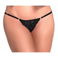 Lace Keyhole Pantie Black - Hush Store Sydney 