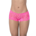 Lace Boyshort Hot Pink - Hush Store Sydney 