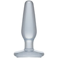 Medium Butt Plug Clear - Hush Store Sydney 