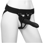 Be Strong 7.5in Slim Dong 2 Pc Hollow Silicone Strap-On Set - Hush Store Sydney 