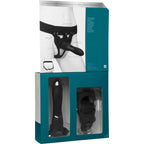 Be Strong 7.5in Slim Dong 2 Pc Hollow Silicone Strap-On Set - Hush Store Sydney 