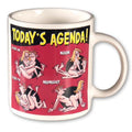 Todays Agenda Coffee Mug - Hush Store Sydney 