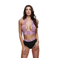 Strappy Princess Logo Elastic Booty Short Set 2 Pc - Hush Store Sydney 