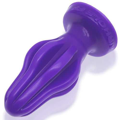 Airhole-2 Finned Buttplug Eggplant - Hush Store Sydney 