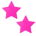 Neon Pink Starburst Starry Night Pasties - Hush Store Sydney 