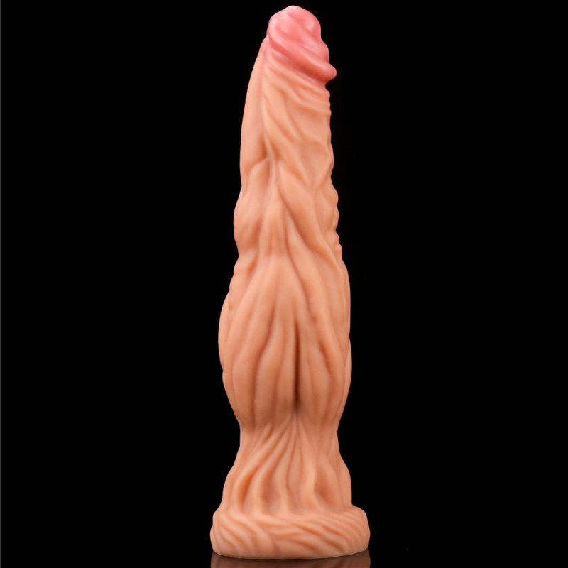 Nature Cock 9.5in Dual Layer Huge ALIEN Silicone Dildo - Hush Store Sydney 