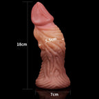 Nature Cock 7in Dual Layer Huge ALIEN Silicone Butt Plug Dildo - Hush Store Sydney 