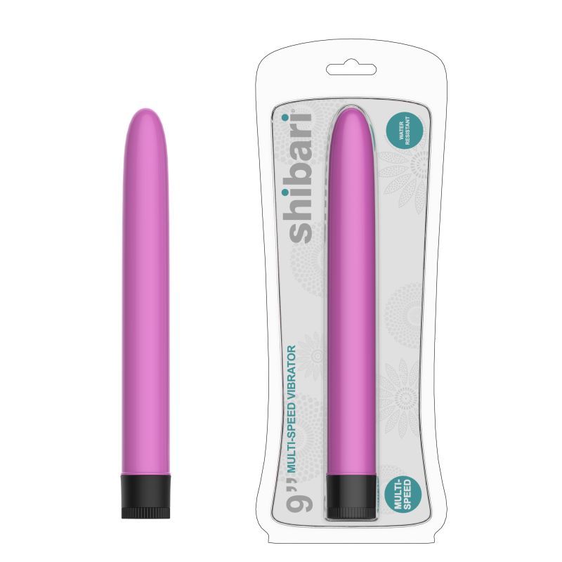 Shibari Multi-Speed Vibrator 9in Pink - Hush Store Sydney 