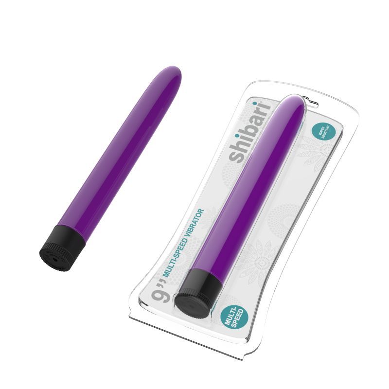 Shibari Multi-Speed Vibrator 9in Purple - Hush Store Sydney 