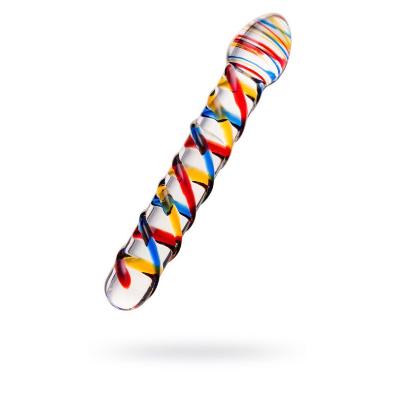 Sexus Glass Dildo Tropicana 19.5cm - Hush Store Sydney 