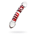 Sexus Glass Dildo Red Delight 19cm - Hush Store Sydney 