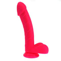 Realistic Cock w Balls Pink - Hush Store Sydney 