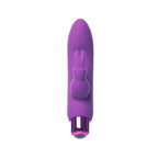 Alices Bunny Rechargeable Bullet w Rabbit Sleeve Purple - Hush Store Sydney 