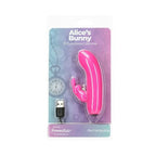Alices Bunny Rechargeable Bullet w Rabbit Sleeve Pink - Hush Store Sydney 