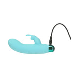 Alices Bunny Rechargeable Bullet w Rabbit Sleeve Teal - Hush Store Sydney 