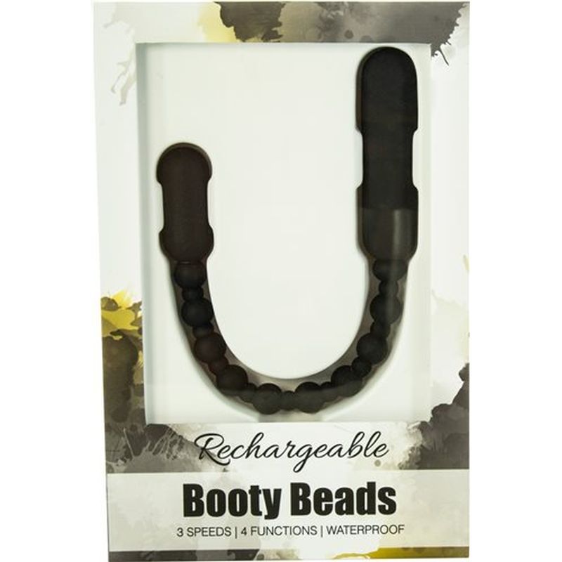 Rechargeable Booty Beads Black - Hush Store Sydney 