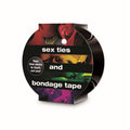 Sex, Ties and Bondage Tape Black - Hush Store Sydney 