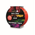 Sex, Ties and Bondage Tape Red - Hush Store Sydney 