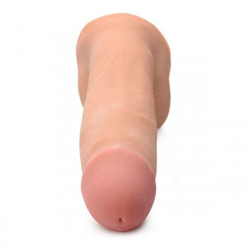 8in Dual Density Squirting Dildo w Balls Reservoir - Hush Store Sydney 
