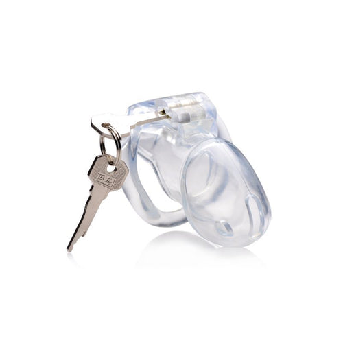 Clear Captor Chastity Cage Medium - Hush Store Sydney 
