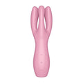 Satisfyer Threesome 3 Layon Vibrator Pink - Hush Store Sydney 