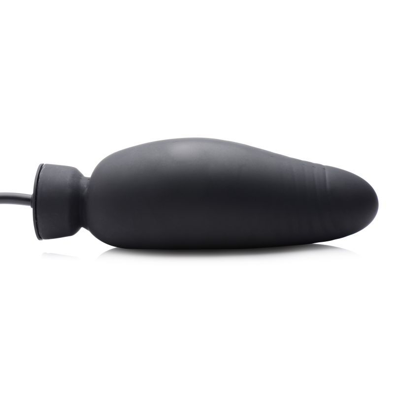 Dick Spand Inflatable Silicone Dildo Black - Hush Store Sydney 