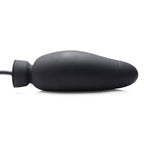 Dick Spand Inflatable Silicone Dildo Black - Hush Store Sydney 