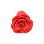 Booty Bloom Silicone Rose Plug Large Red - Hush Store Sydney 