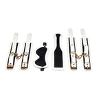 Kink In the Dark Glowing Bondage Set Fluro Green