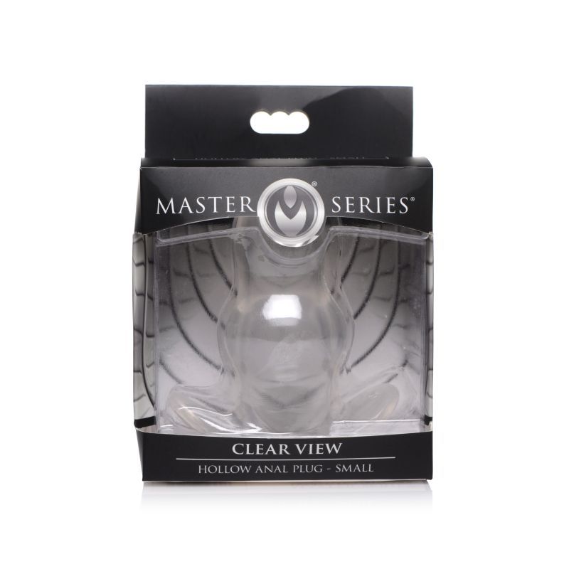 Clear View Hollow Anal Plug Small - Hush Store Sydney 