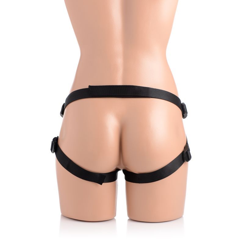 Charmed 7.5in Silicone Dildo w Harness Flesh - Hush Store Sydney 