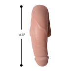 Large Bulge Soft Packer Dildo Light Skin Tone
