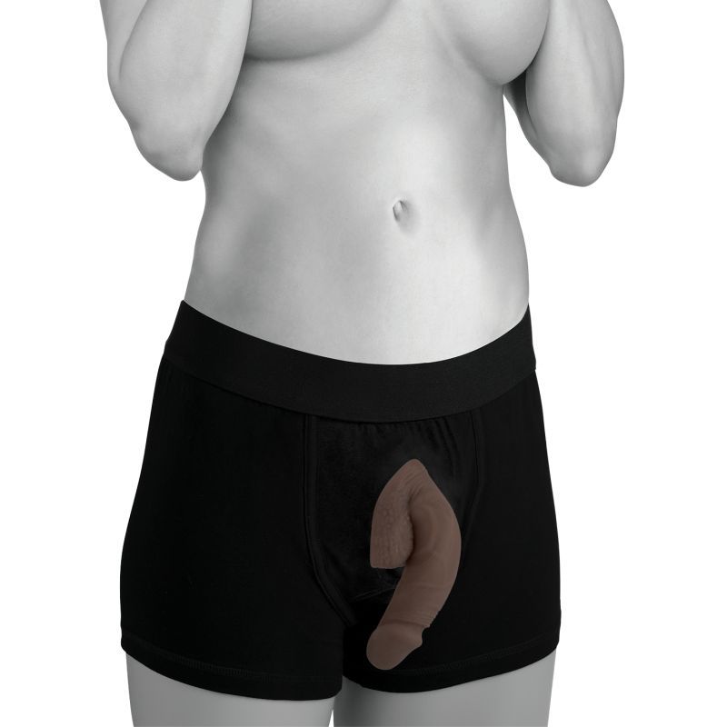 Large Bulge Soft Packer Dildo Medium Skin Tone